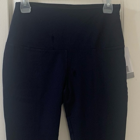 🌼 NWT Lysse navy stretch twill ponte pants - Picture 6 of 16